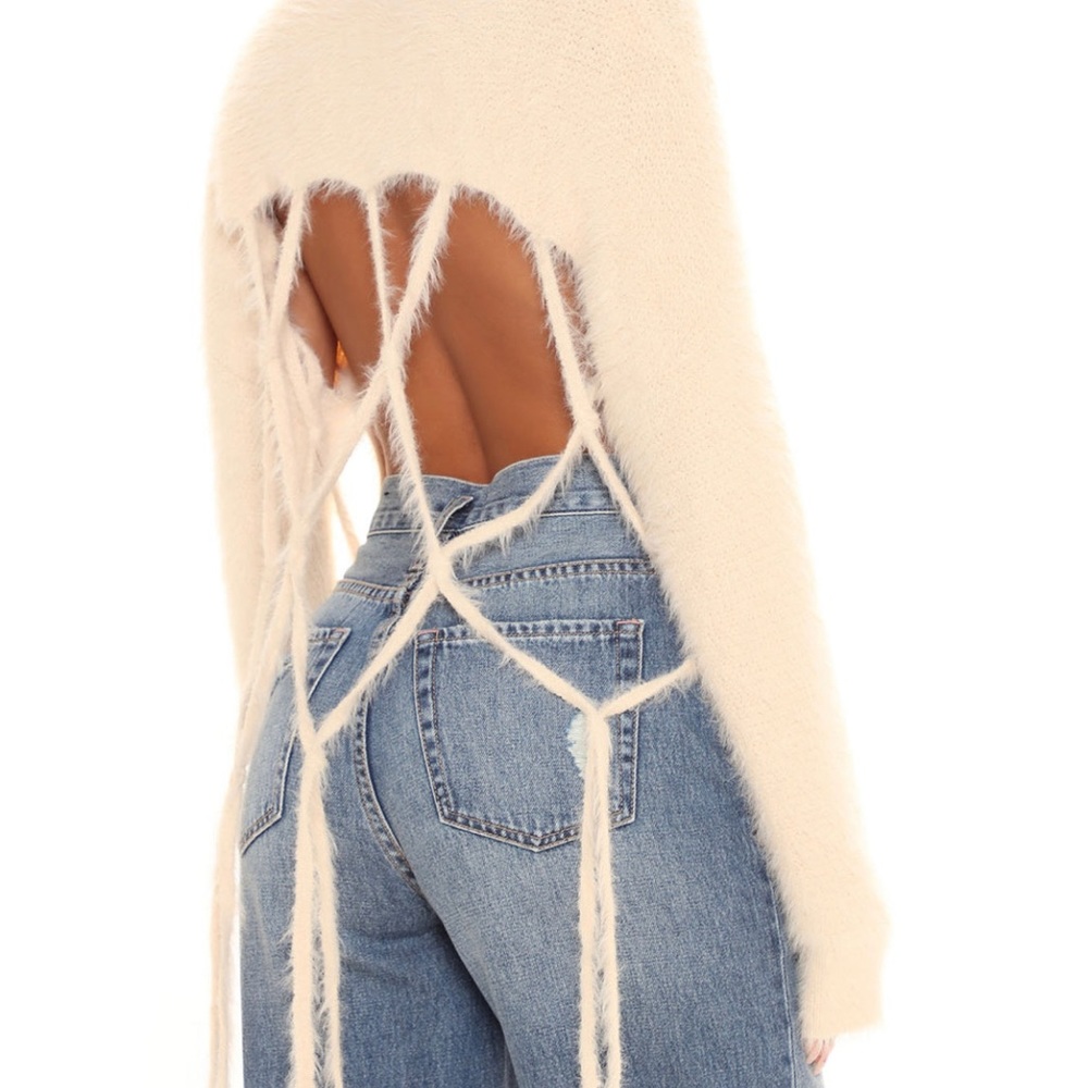 Cream Sweater - Picture 2 of 4